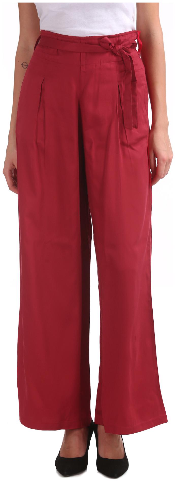 

U S Polo Assn Women Red Regular fit Regular pants