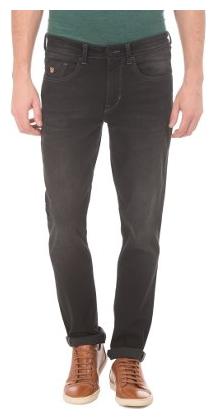 

U S Polo Assn Men Black Slim Fit Jeans