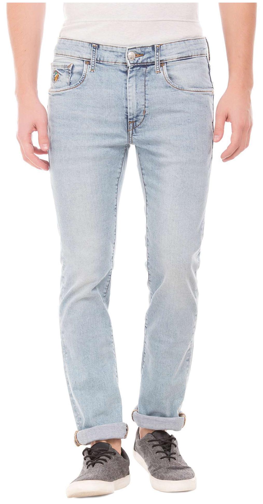 

U S Polo Assn Men Blue Skinny Fit Jeans