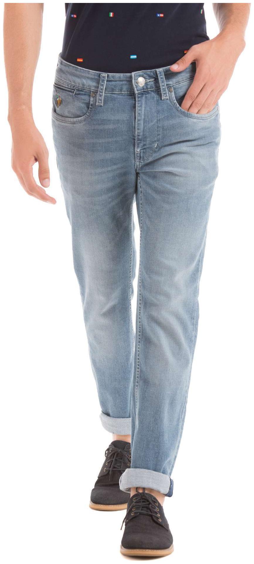 

U S Polo Assn Men Blue Skinny Fit Jeans