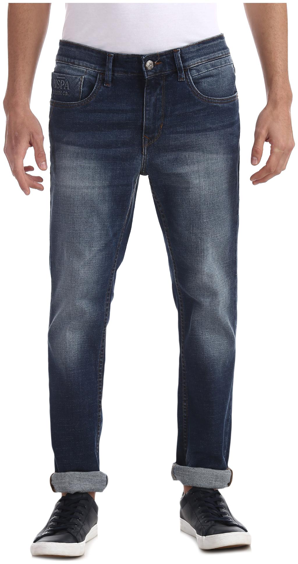 

U S Polo Assn Men Blue Skinny Fit Jeans
