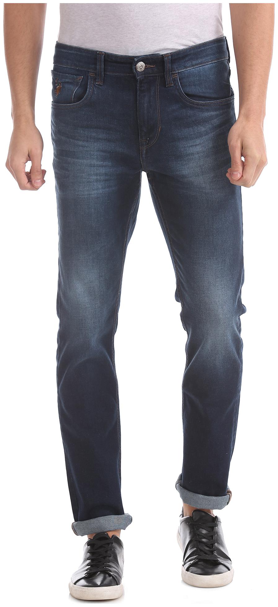 

U S Polo Assn Men Blue Skinny Fit Jeans