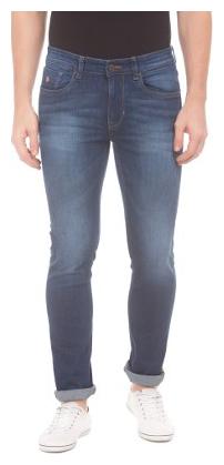 

U S Polo Assn Men Blue Skinny Fit Jeans