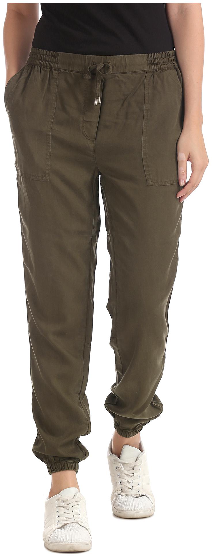 

U S Polo Assn Women Green Regular fit Jogger