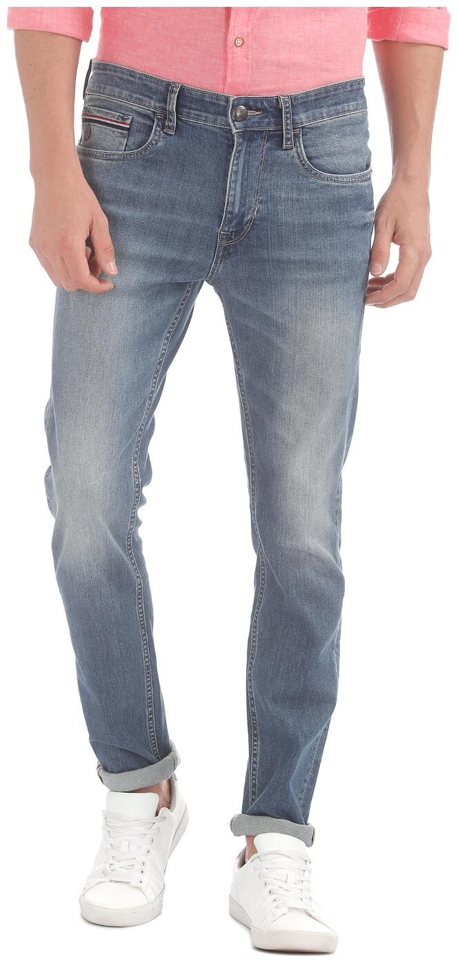 

U S Polo Assn Men Blue Skinny Fit Jeans