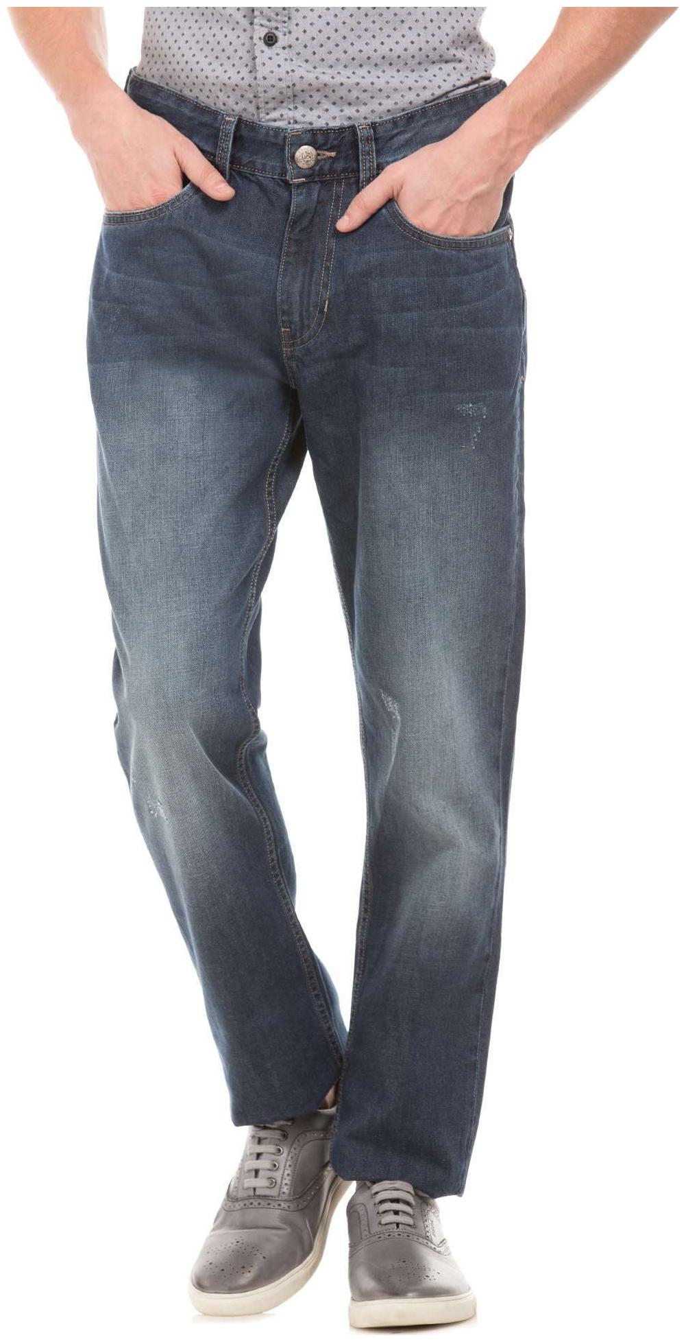 

U S Polo Assn Men Blue Relaxed Fit Jeans