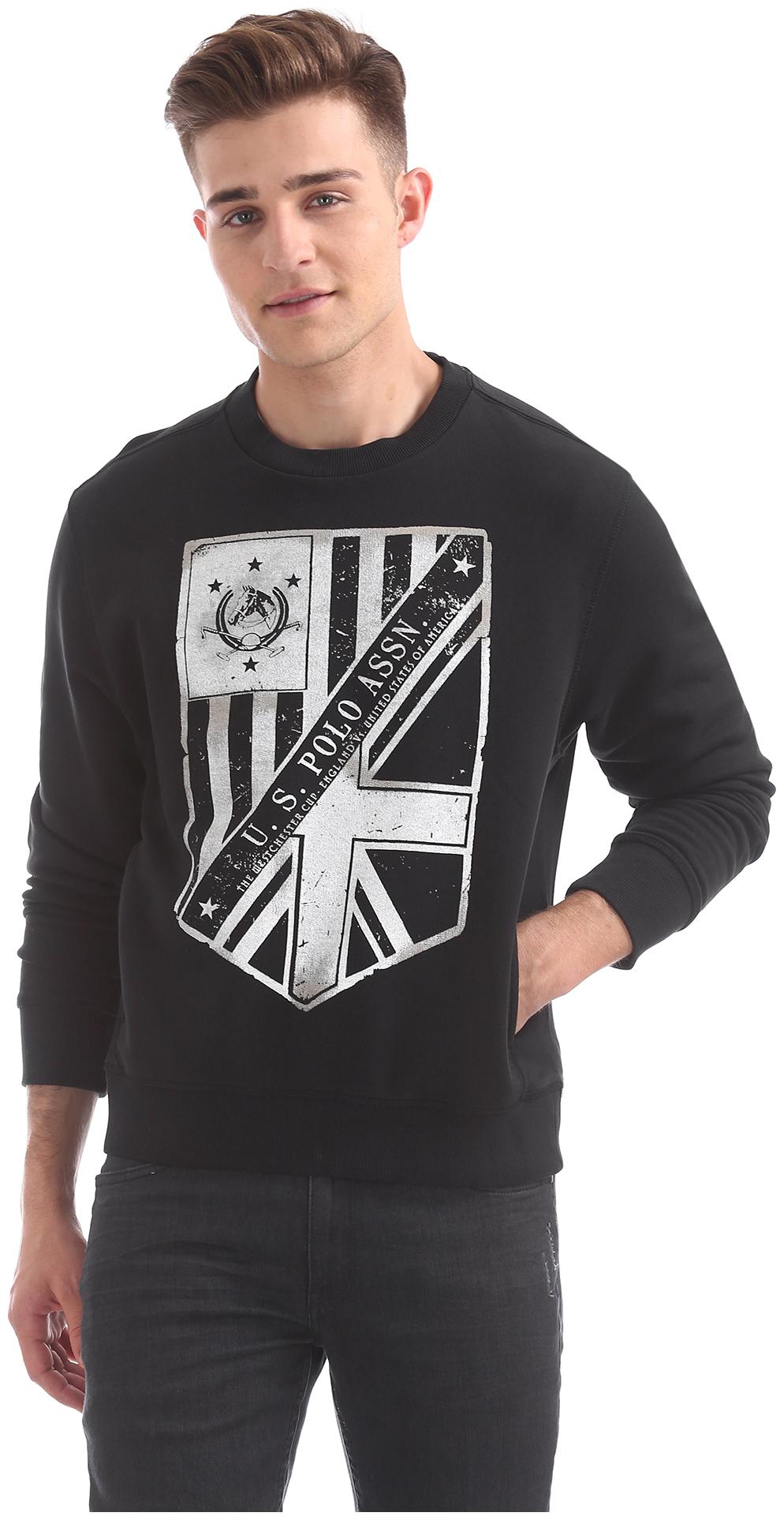 

U S Polo Assn Denim Co Crew Neck Graphic Sweatshirt