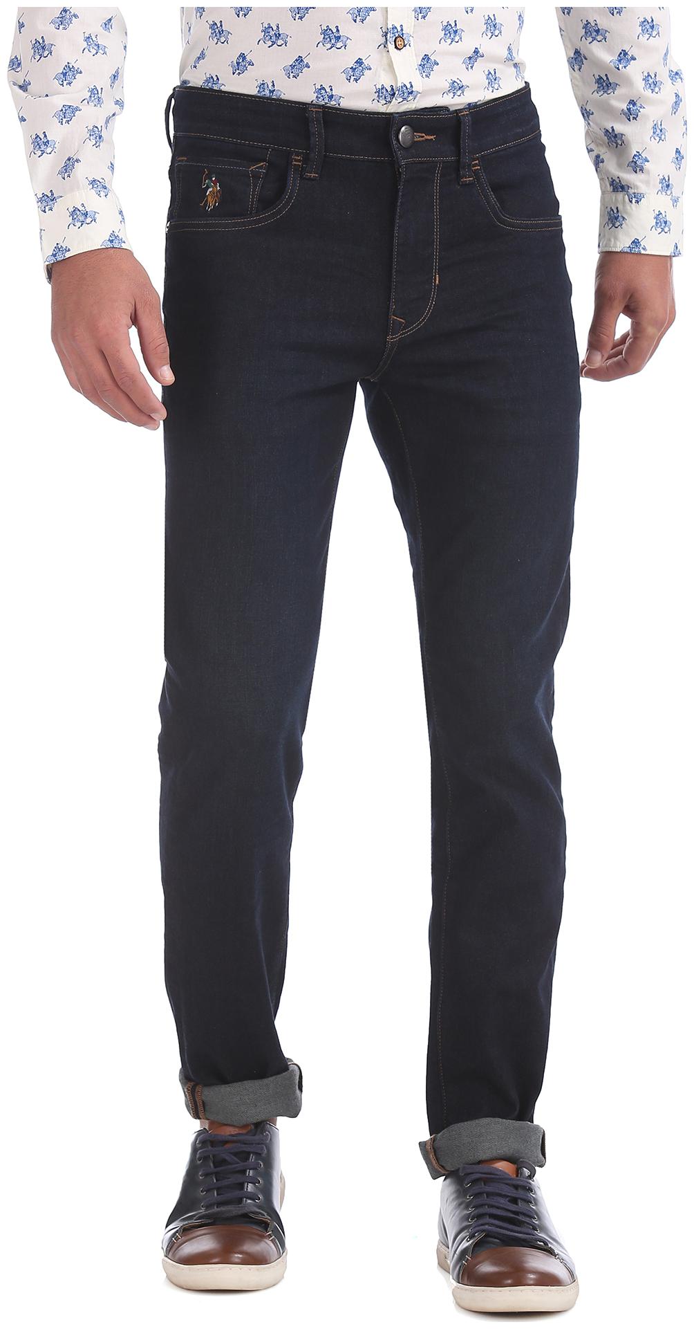 

U S Polo Assn Men Blue Skinny Fit Jeans