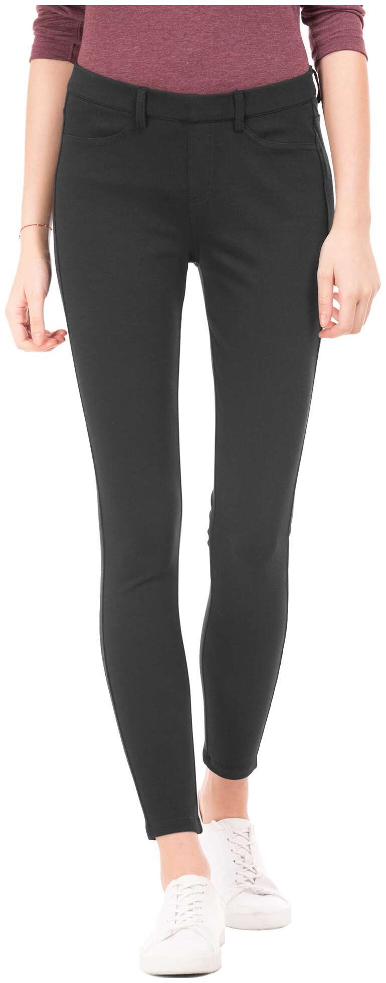 

U S Polo Assn Black Cotton Skinny Fit Knit Pants
