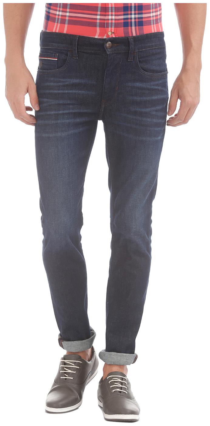 

U S Polo Assn Men Blue Skinny Fit Jeans