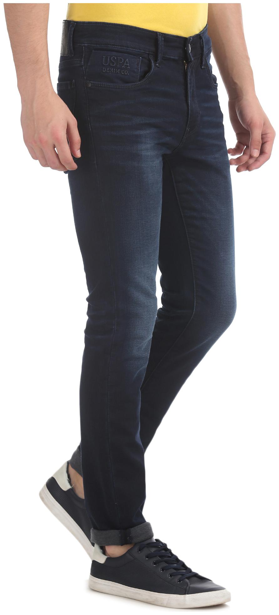 

U S Polo Assn Men Blue Skinny Fit Jeans