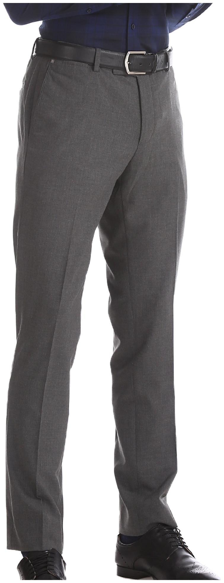 

U S Polo Assn Men Solid Slim Fit Formal Trouser - Grey