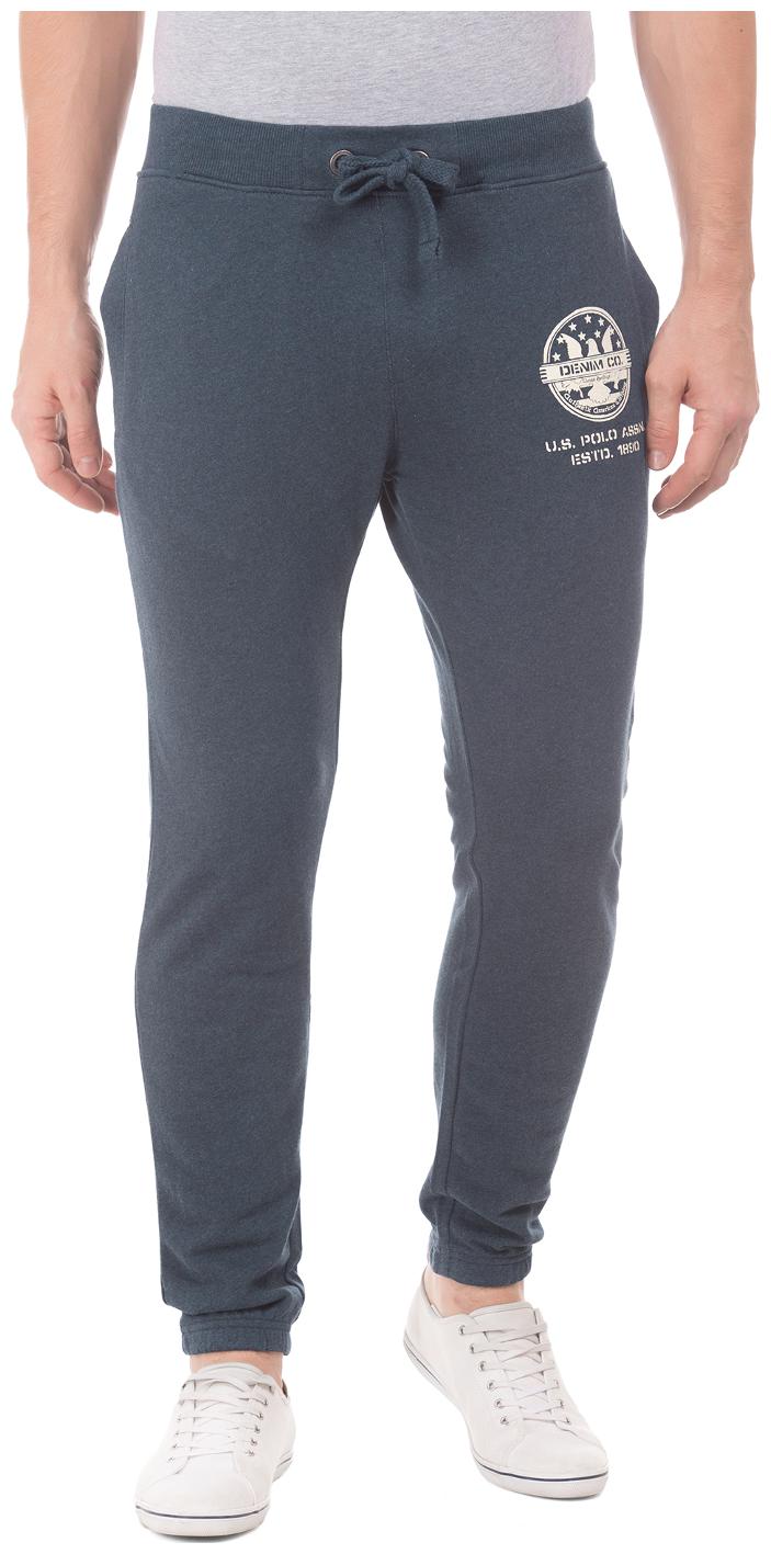 

U S Polo Assn Men Grey Solid Slim fit Joggers