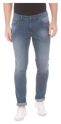 U.S. Polo Assn. Men Blue Tapered Fit Jeans