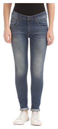 

U S Polo Assn Women Blue Skinny fit Jeans