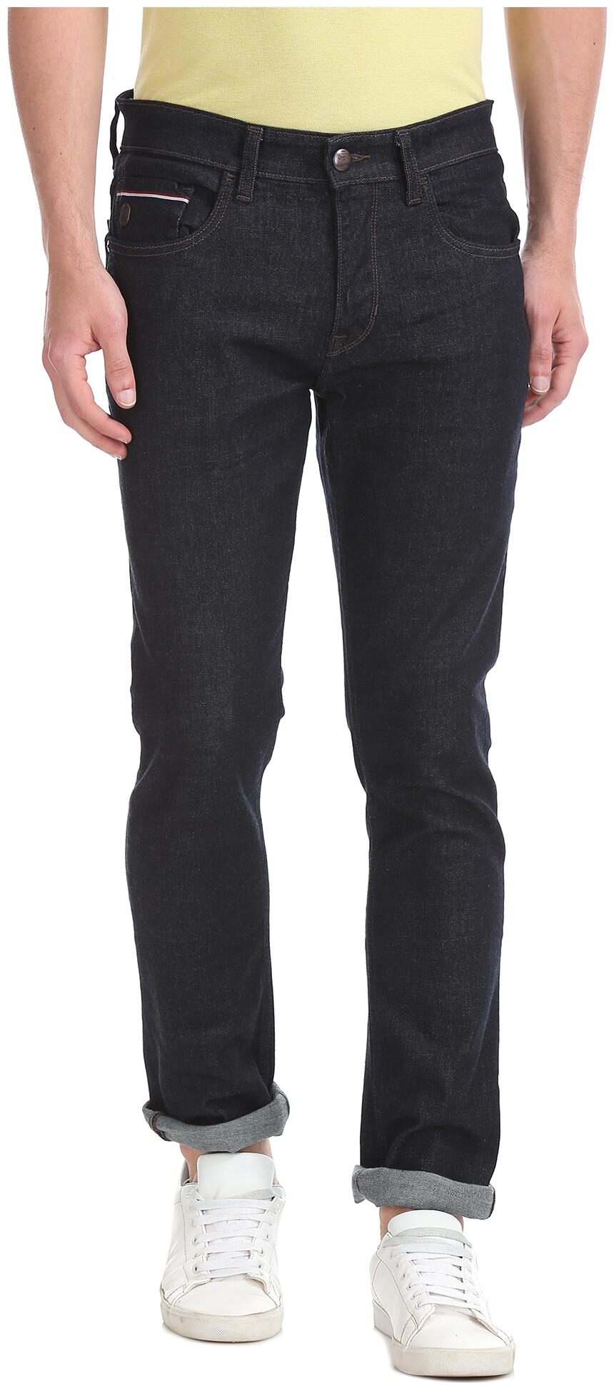

U S Polo Assn Men Black Slim Fit Jeans