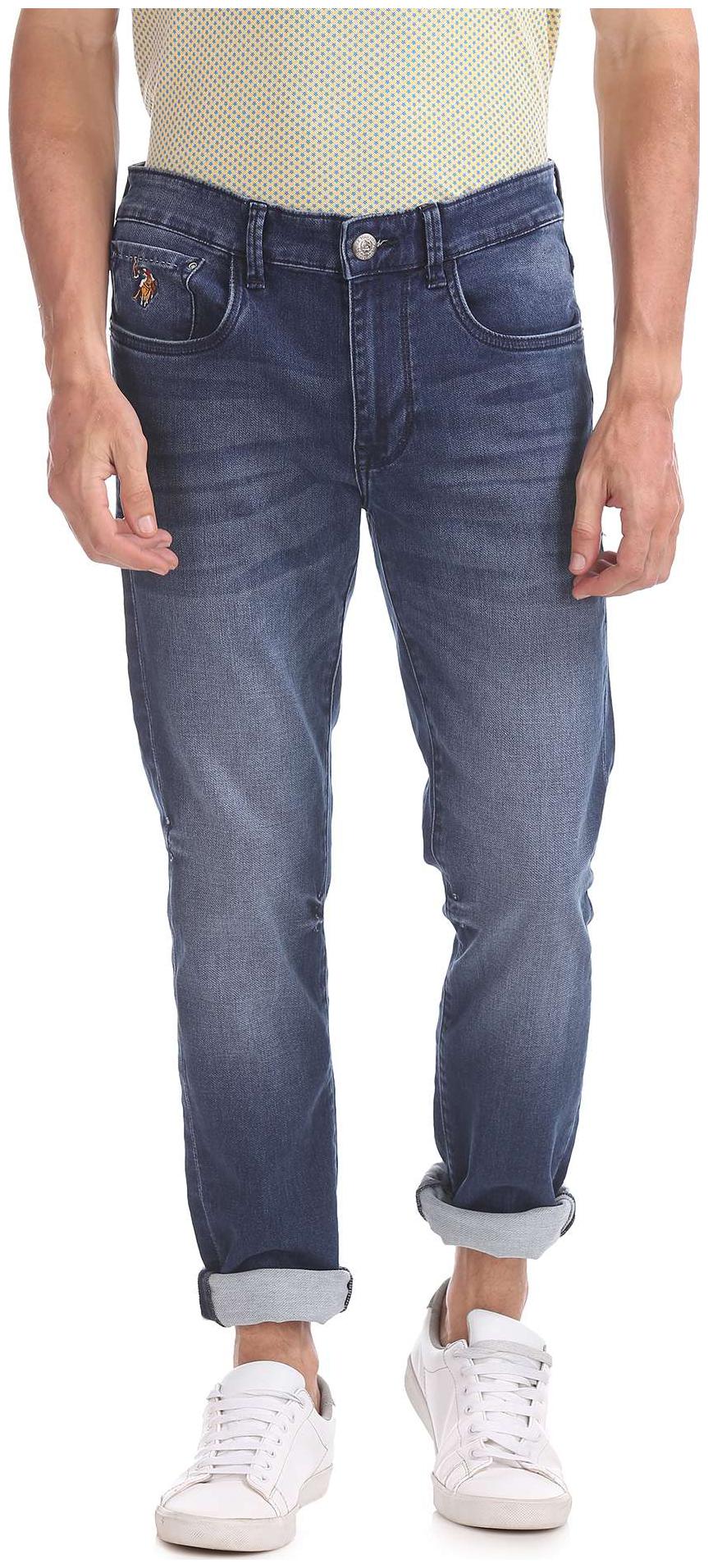 

U S Polo Assn Men Blue Skinny Fit Jeans