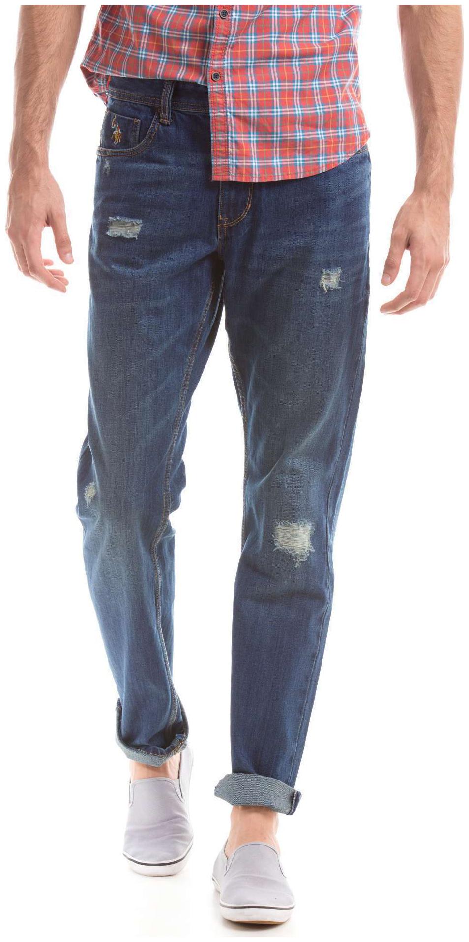 

U S Polo Assn Men Blue Slim Fit Jeans