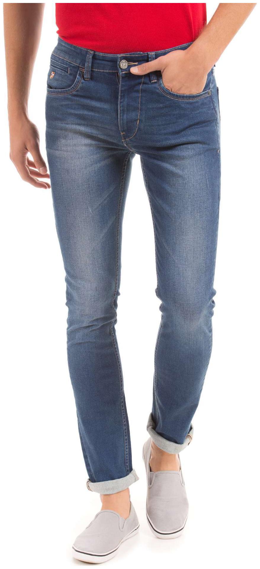 

U S Polo Assn Men Blue Skinny Fit Jeans