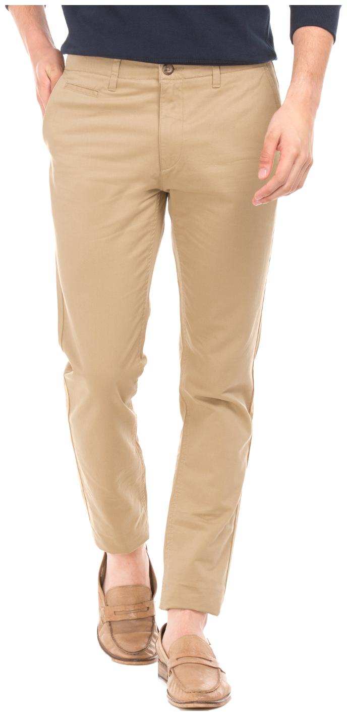 

U S Polo Assn Men Beige Solid Slim fit Chinos