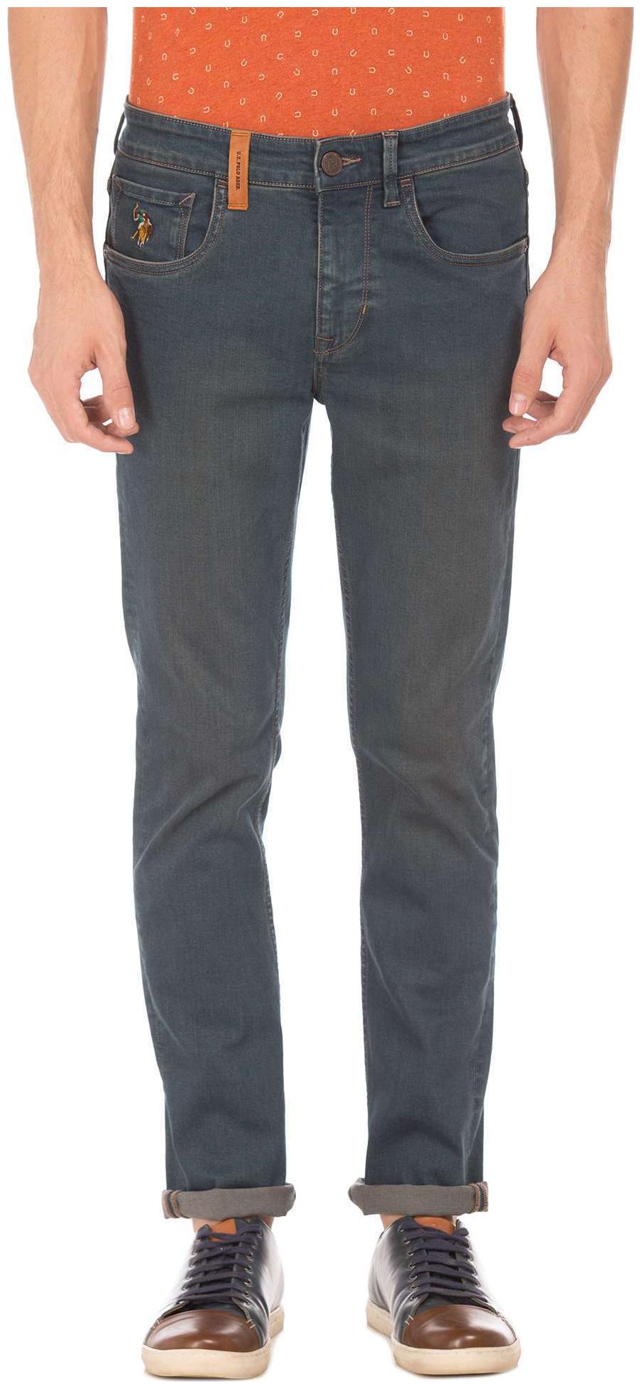 

U S Polo Assn Men Blue Skinny Fit Jeans