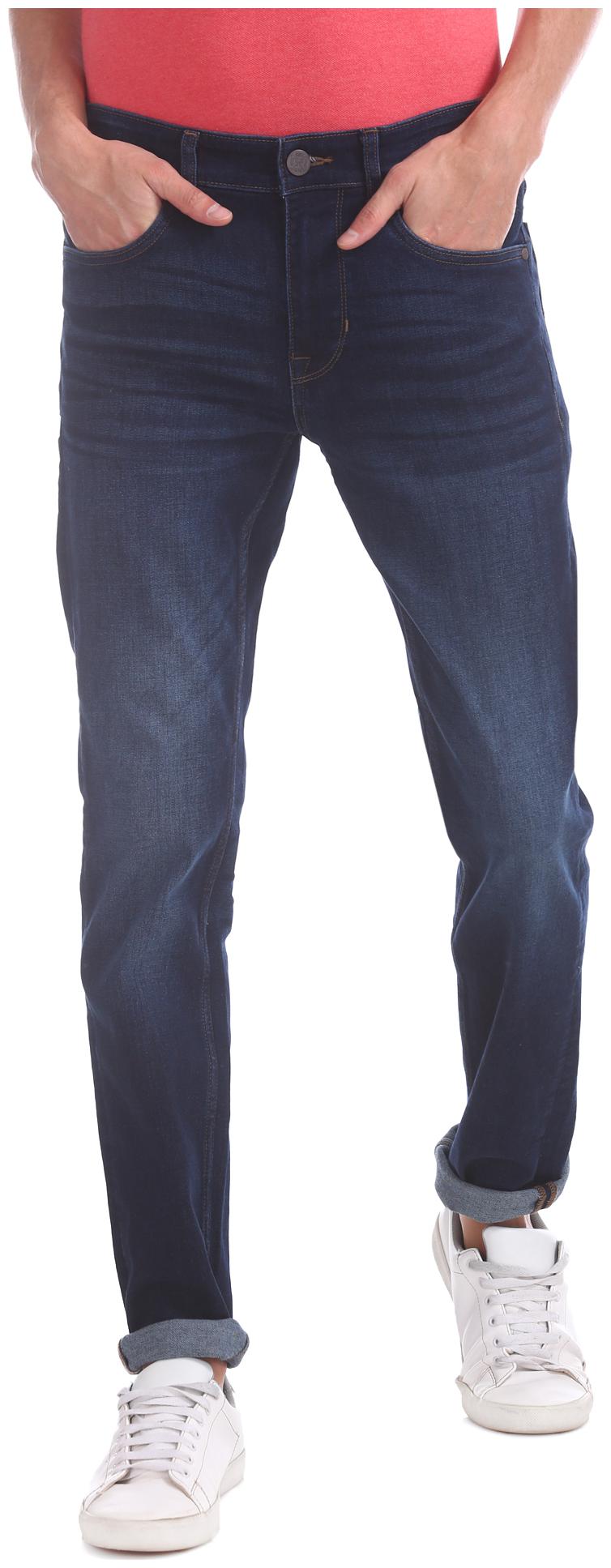 

U S Polo Assn Men Blue Skinny Fit Jeans