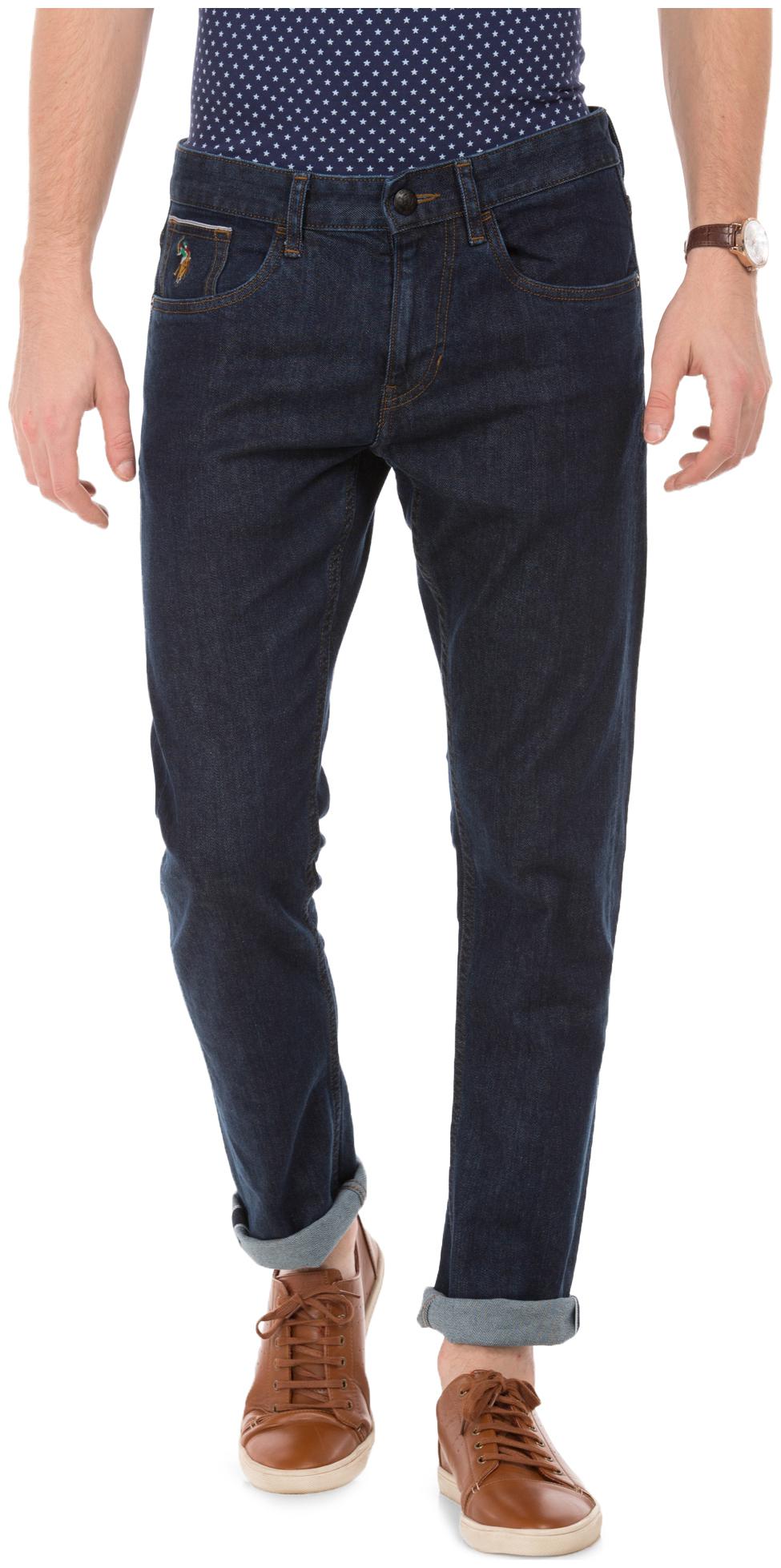 

U S Polo Assn Men Blue Tapered Fit Jeans