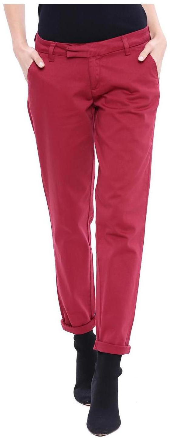 

U S Polo Assn Women Red Regular fit Cigarette pants