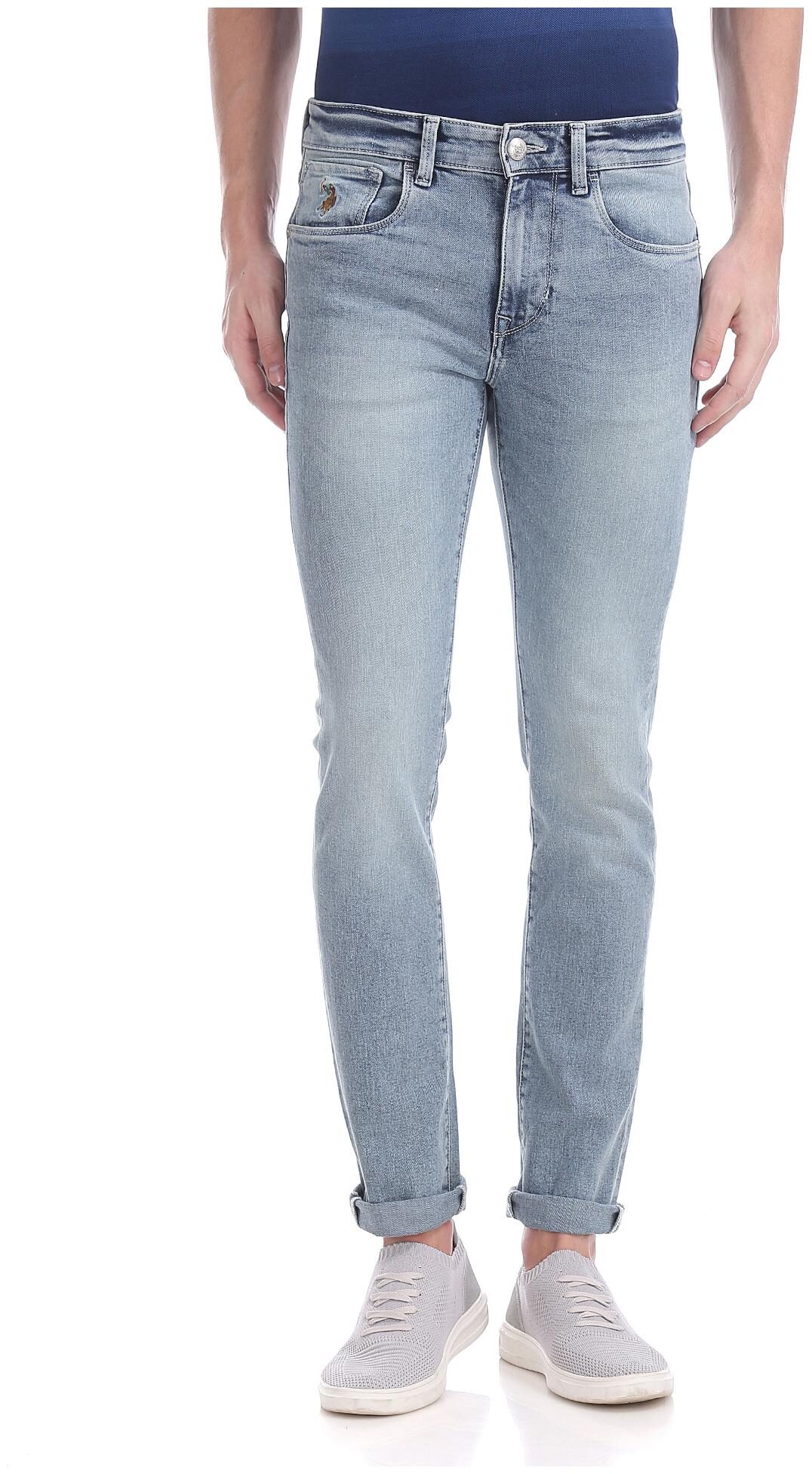 

U S Polo Assn Men Blue Skinny Fit Jeans