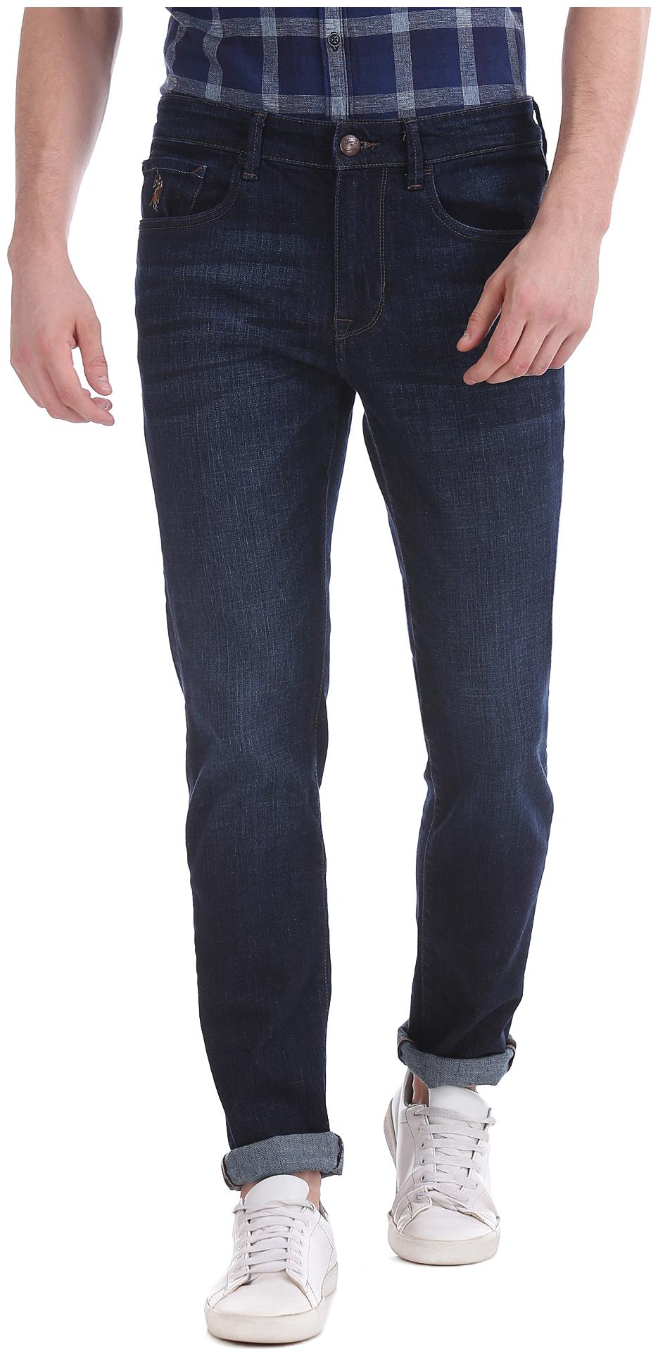 

U S Polo Assn Men Blue Skinny Fit Jeans