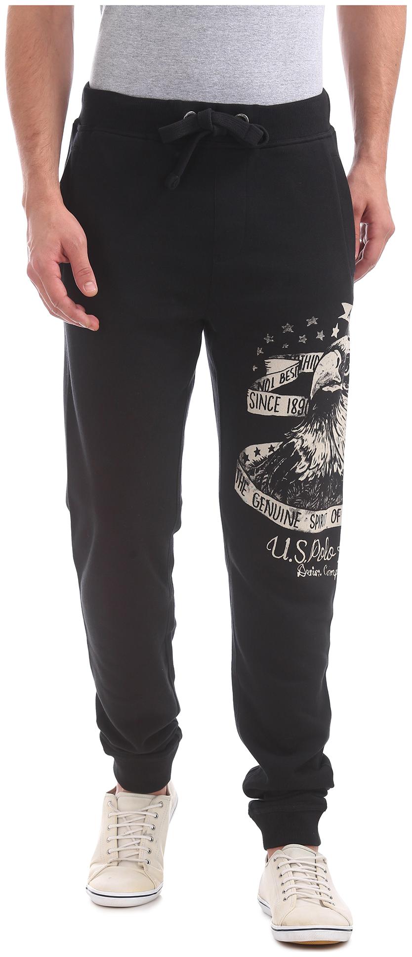 

U S Polo Assn Denim Co Contrast Print Knit Joggers