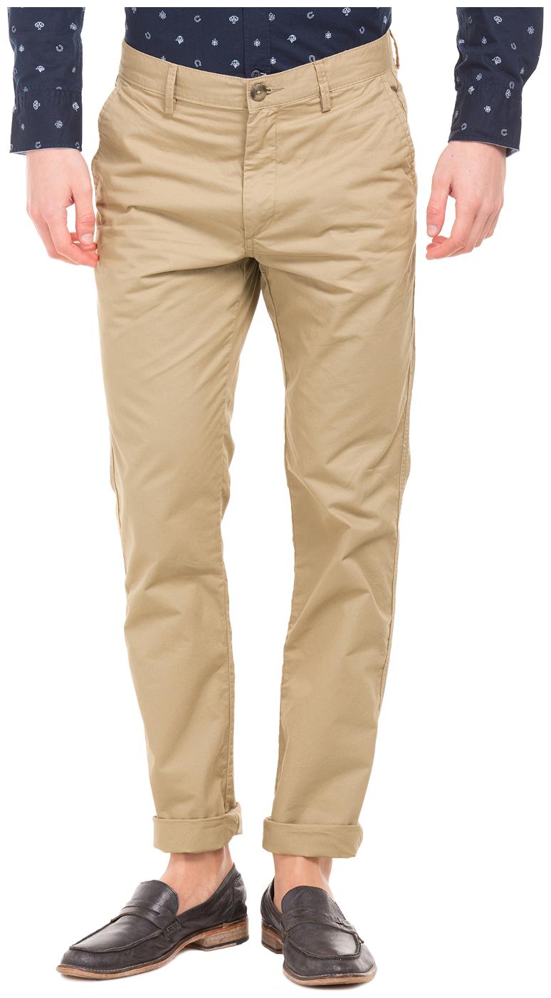 

U S Polo Assn Men Orange Solid Slim fit Chinos