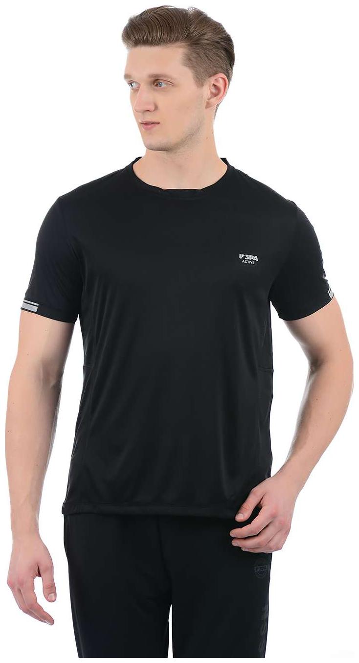 

U S Polo Assn Men Black Regular fit Polyester Henley neck T-Shirt - Pack Of 1
