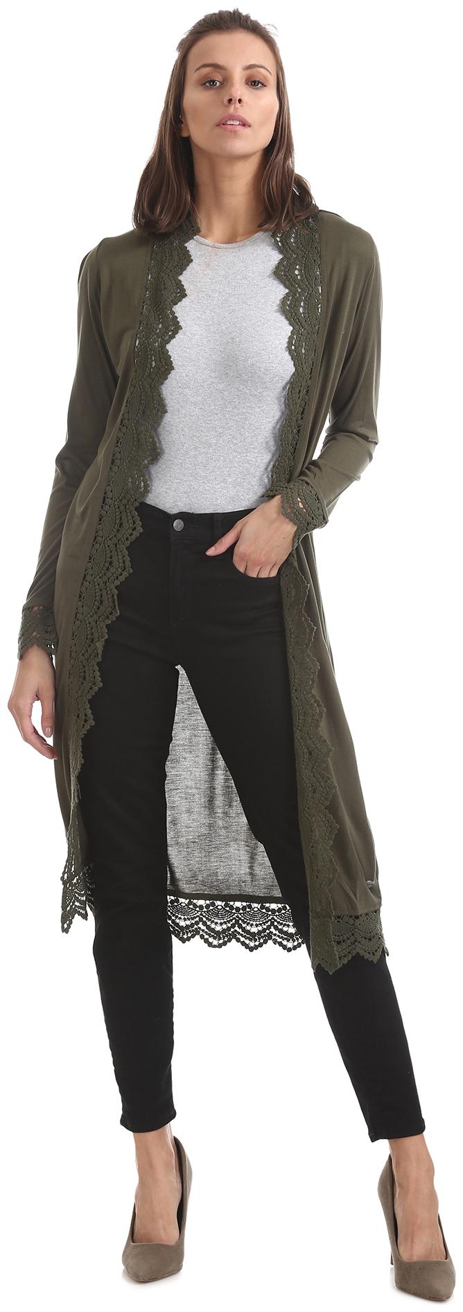 

U S Polo Assn Women Shrug - Green