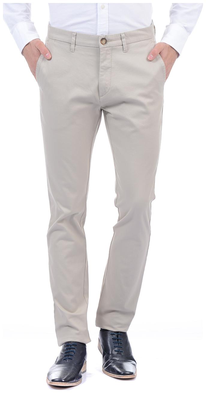 

U S Polo Assn Men Grey Solid Slim fit Chinos