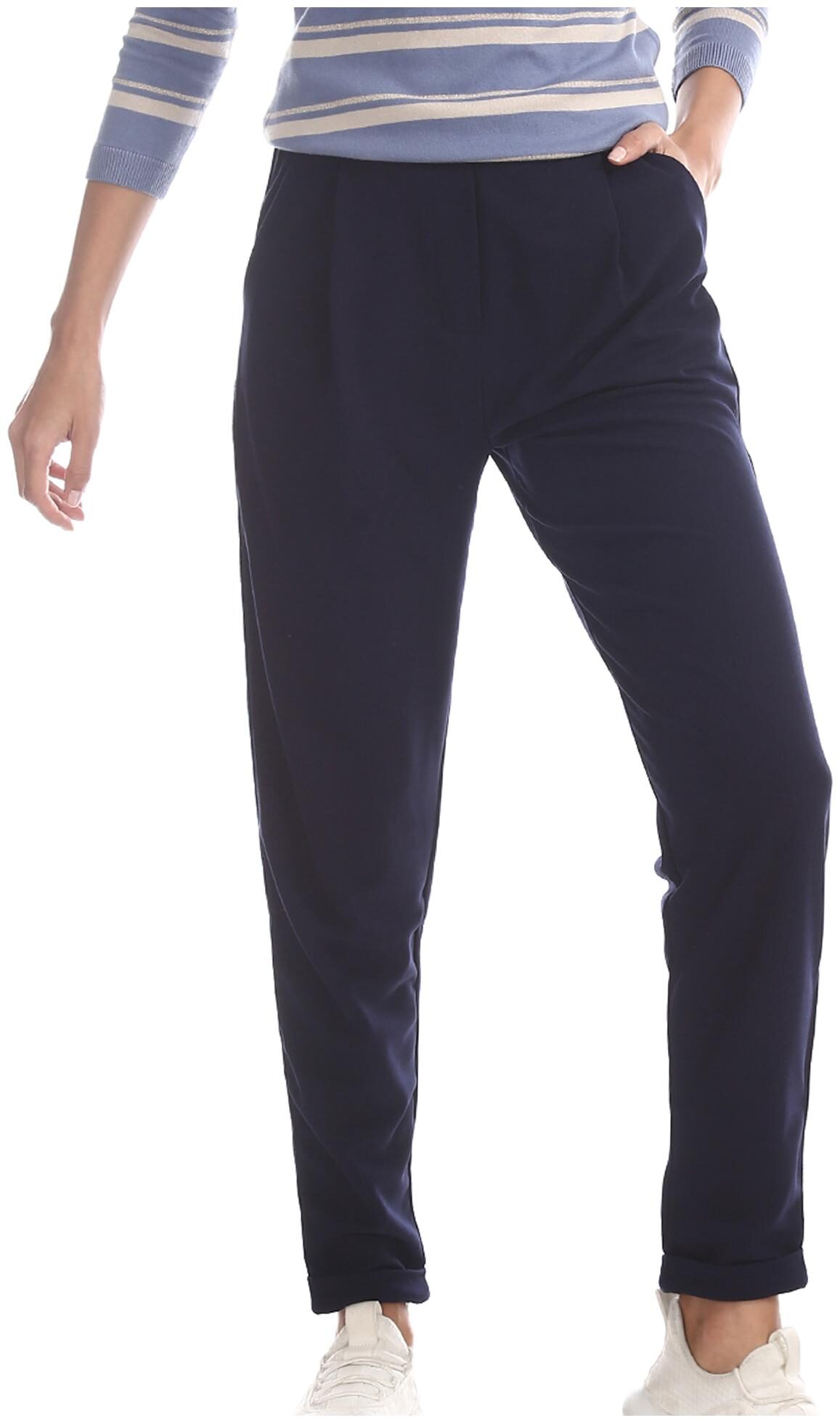 

U S Polo Assn Women Blue Slim fit Regular trousers