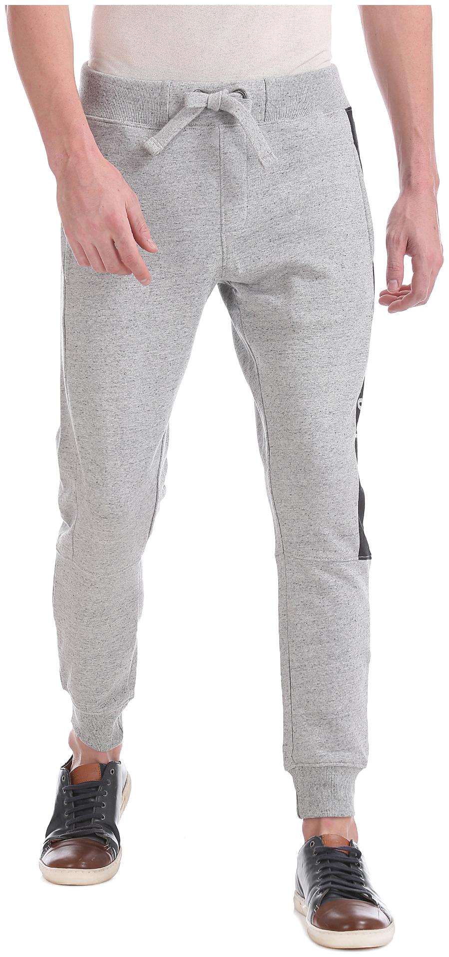 

U S Polo Assn Men Grey Solid Regular fit Joggers