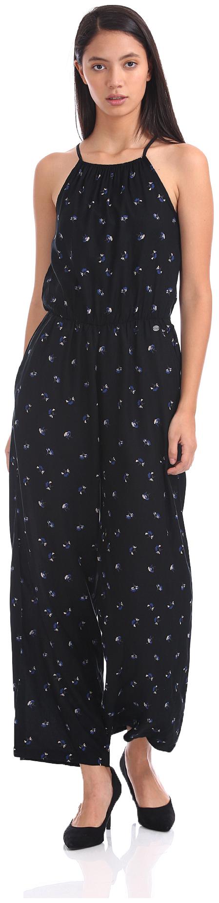 

U S Polo Assn Printed Jumpsuit - Black