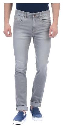 

U S Polo Assn Men Grey Skinny Fit Jeans