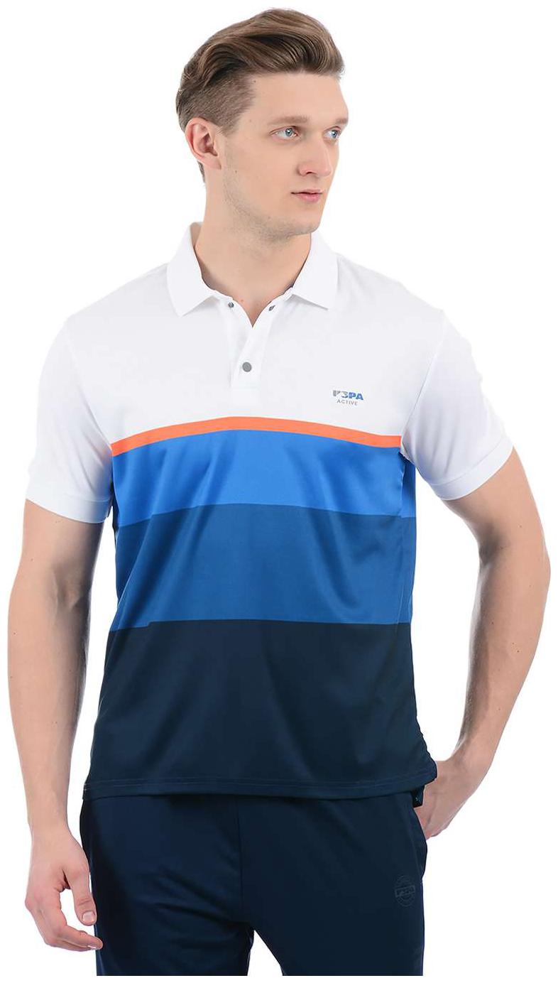 

U S Polo Assn Men Multi Regular fit Polyester Polo collar T-Shirt - Pack Of 1