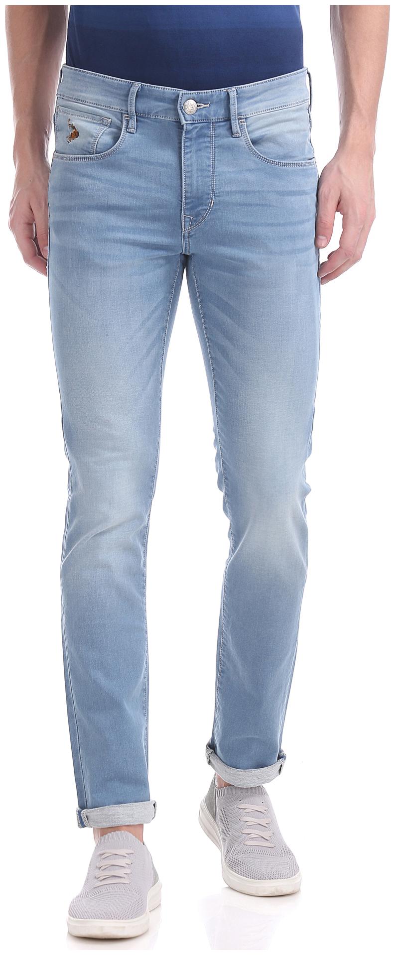 

U S Polo Assn Men Blue Skinny Fit Jeans