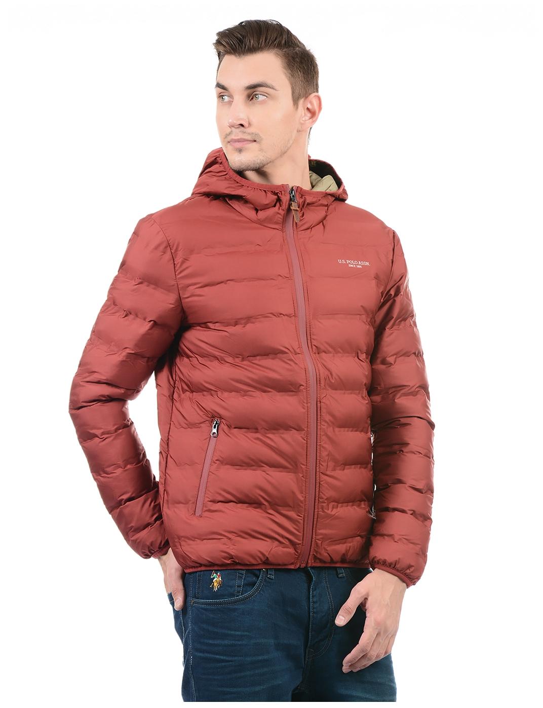 U S Polo Assn Men Polyester Smart Jacket Red At Low U S Polo Assn Men Polyester Smart Jacket Red At Low In India Paytmmall Com