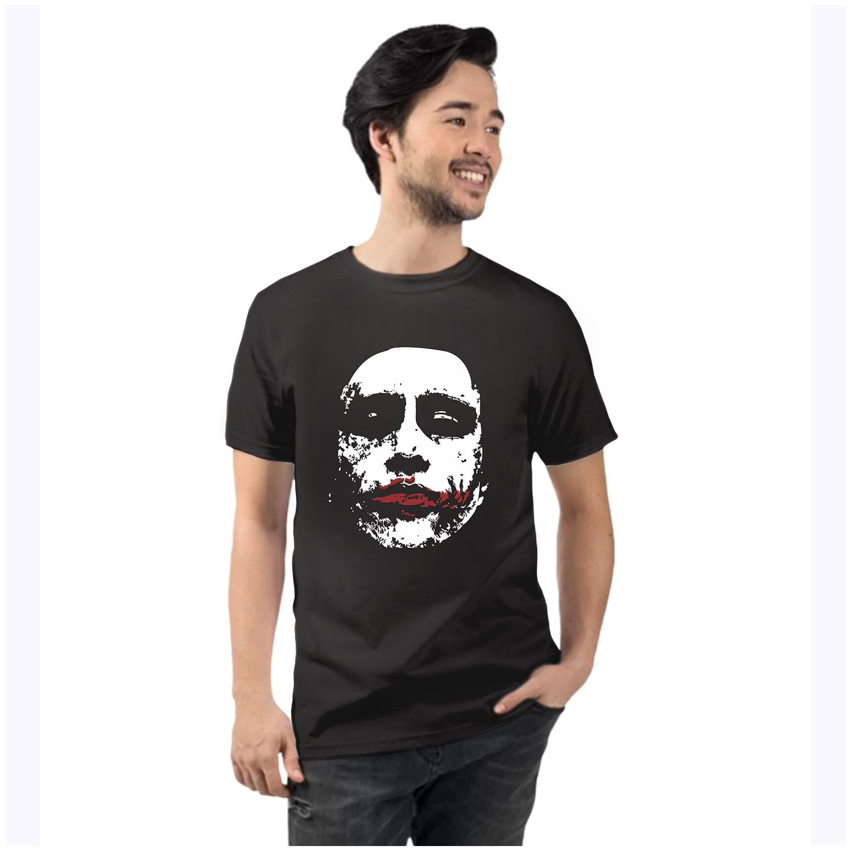 

UNIPLANET STORE Men Black Regular fit Cotton Round neck T-Shirt - Pack Of 1