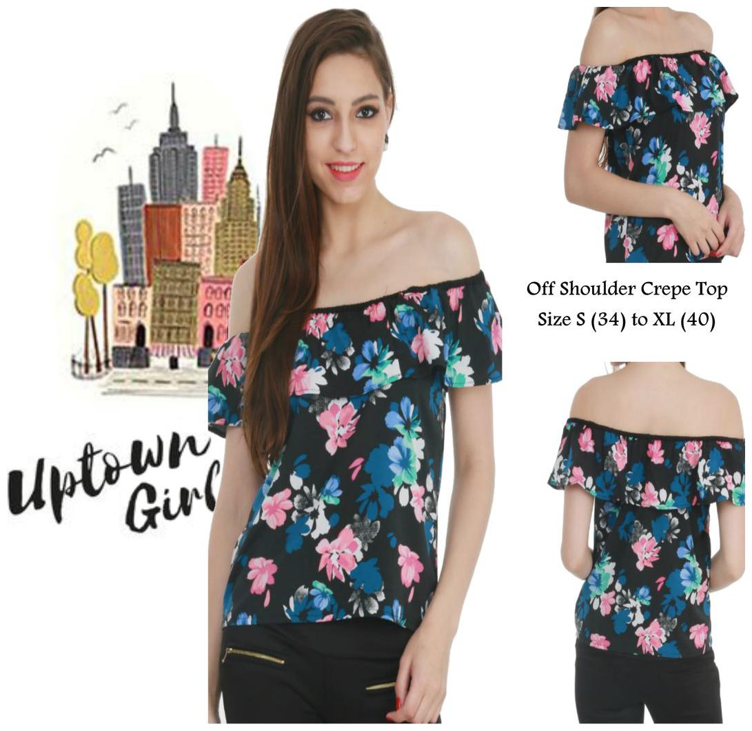 

Chrome Coral Women Printed A-line top - Multi