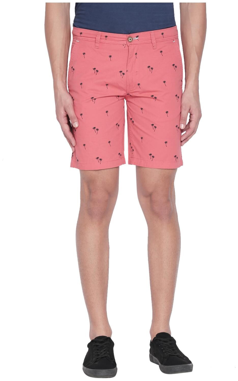 

Urban Ranger by Pantaloons Men Pink Slim Fit Regular Shorts