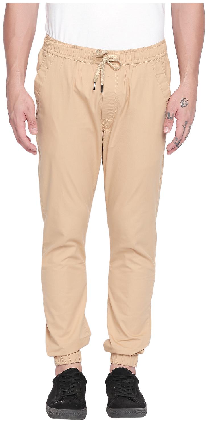 

Urban Ranger by Pantaloons Men Beige Solid Slim fit Joggers