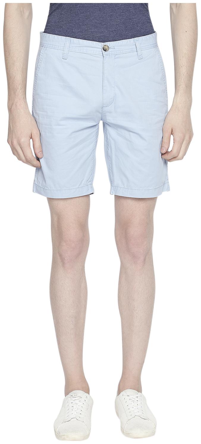 

Urban Ranger by Pantaloons Men Blue Slim Fit Regular Shorts