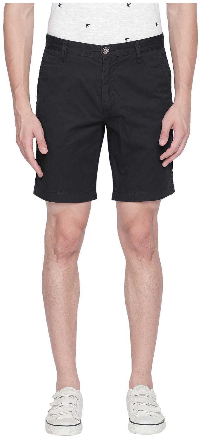 

Urban Ranger by Pantaloons Men Blue Slim Fit Regular Shorts