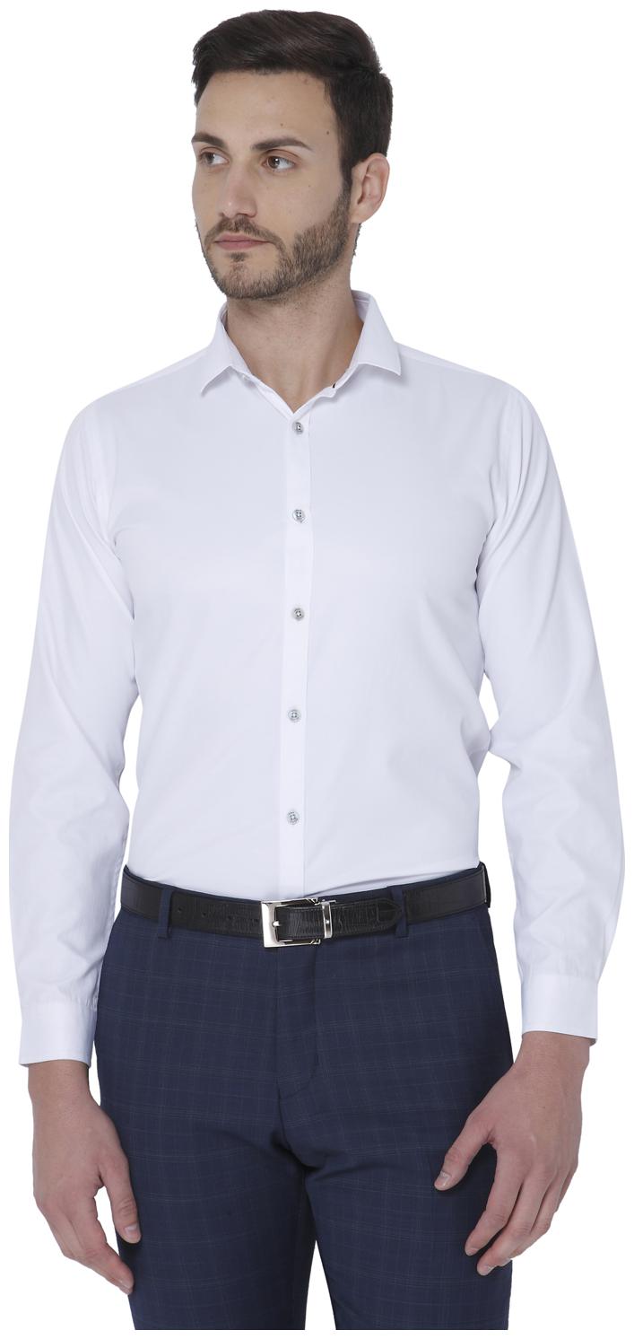 

URBAN SCOTTISH Men Super slim fit Formal Shirt - White