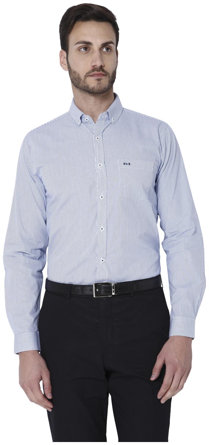 

URBAN SCOTTISH Men Super slim fit Formal Shirt - Blue